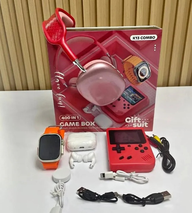 Miniatura 2 de COMBO RELOJ+AUDIFONOS+BALACA+GAME BOYK13